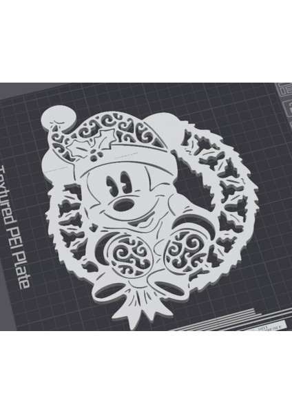 Mickey Mouse Yılbaşı Süsü