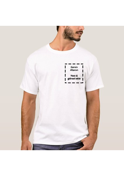 Kendin Tasarla Dtf Dijital Baskı Both Star Tshirt