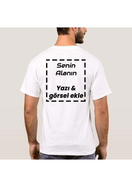 Kendin Tasarla Dtf Dijital Baskı Both Star Tshirt