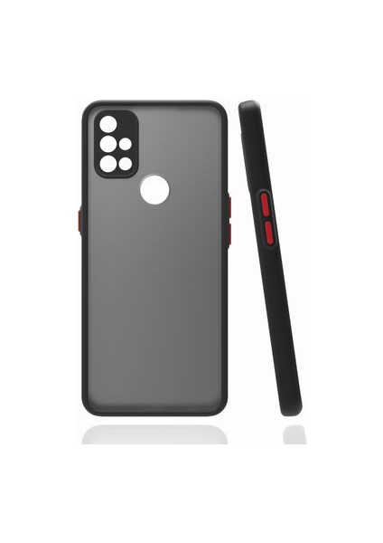 One Plus Nord N10 5g Kılıf Neonix Kenarları Renkli Silikon Kapak
