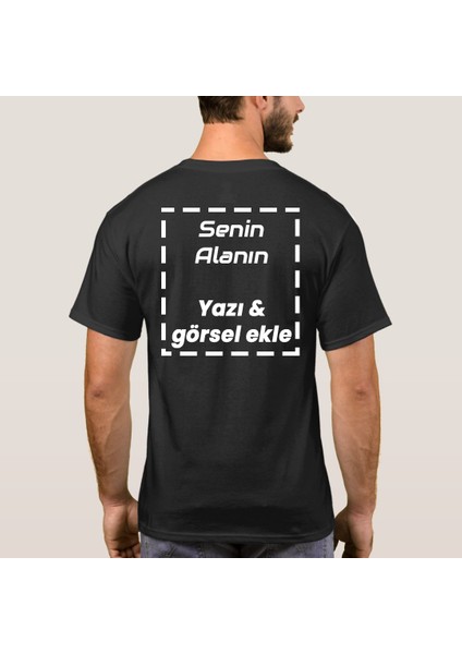 Kendin Tasarla Dtf Dijital Baskı Both Star Tshirt