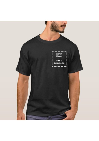 Kendin Tasarla Dtf Dijital Baskı Both Star Tshirt