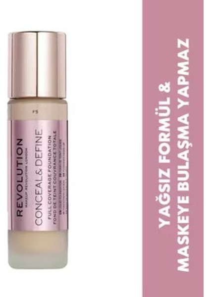 Conceal & Define Fondöten F5