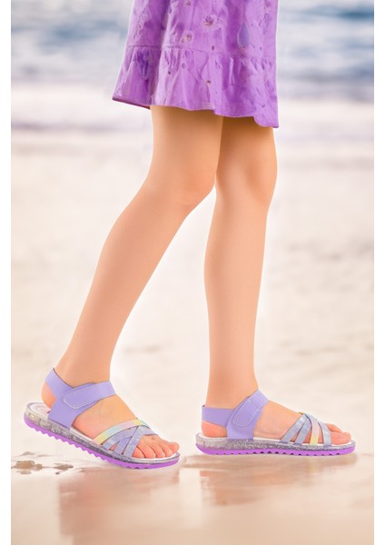 Kız Çocuk Sandalet Arz 2346 Lila