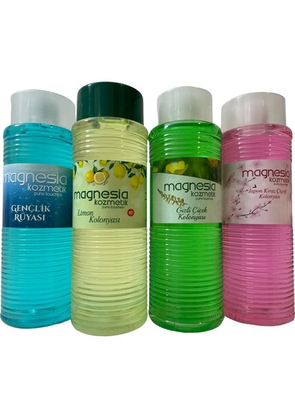 Kolonya Sepeti 4'lü Set (Gençlik - Limon - Gizli Çiçek - Japon Kirazı Çiçeği) fiyatları