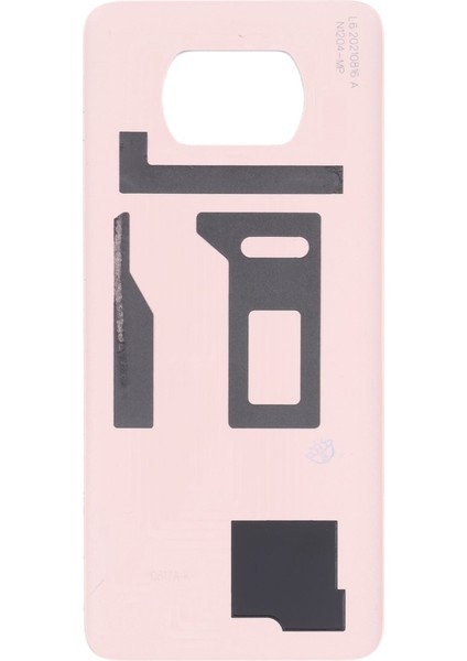 Xiaomi Poco X3 Nfc Uyumlu Arka Pil Batarya Kapağı M2007J20CG M2007J20CT modelleri