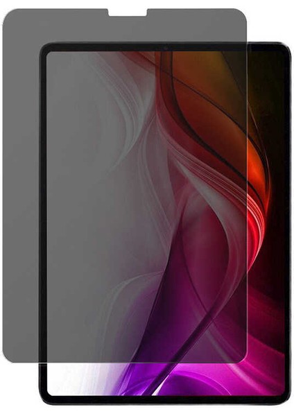 Apple iPad Pro 11 2021 (3.nesil) M1 Çipli 9h Temperli Privacy Hayalet Tablet Cam Ekran Koruyucu (Model A2377,A2459/01)