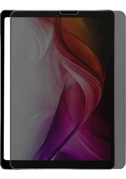 Apple iPad Pro 11 2021 (3.nesil) M1 Çipli 9h Temperli Privacy Hayalet Tablet Cam Ekran Koruyucu (Model A2377,A2459/01)