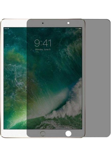 Apple iPad 7. Nesil 10.2 Inç 9h Temperli Privacy Hayalet Tablet Cam Ekran Koruyucu (Model A2200,A2198)