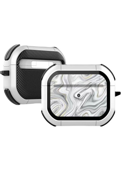 Irpods 3. Nesil Marble Design Kılıf