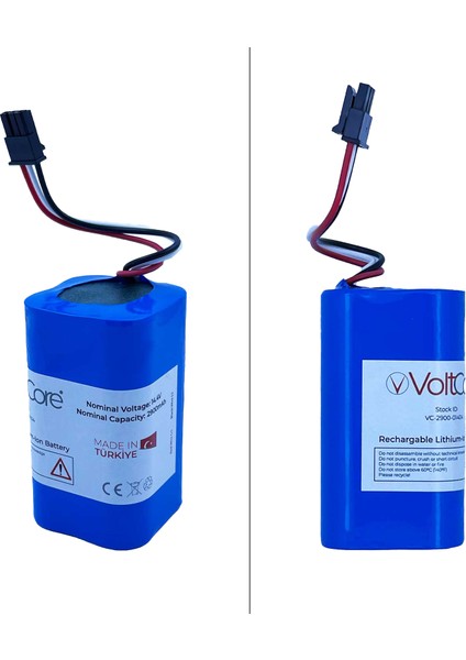 360 S7 Akıllı Robot Süpürge Bataryası 2900 mAh Pil