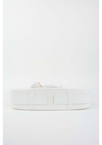 Kadın Beyaz Baget Cüzdan Tasarım Suni Deri Çıt Çıt Kapama El ve Omuz Çantası modelleri