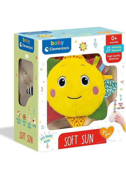 Baby Clementoni Soft Fun Müzikal Peluş Yeni Seri