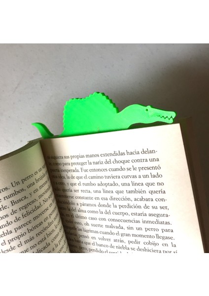 3'lü Spinosaurus Dinozor Şeklinde Kitap Ayracı