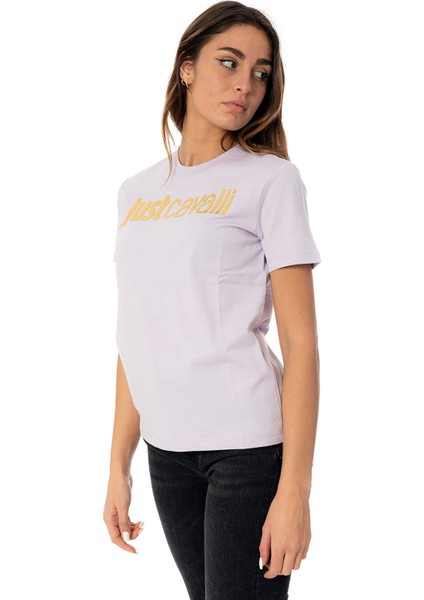 Bisiklet Yaka Baskılı Beyaz Kadın T-Shirt 75PAHT00 fiyatları