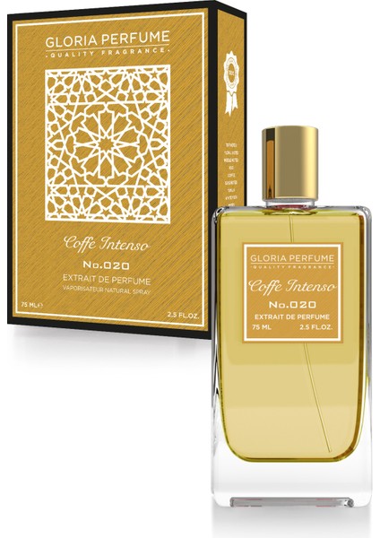 Glorıa Perfume Coffe Intenso 75 ml Edp Unisex Parfüm