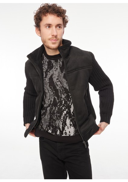 Siyah Erkek Mont GBI901SS