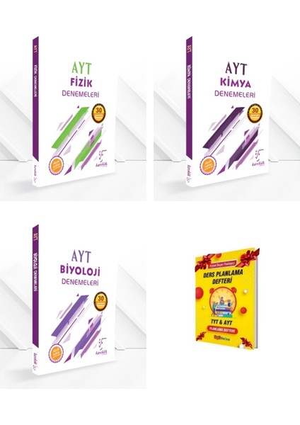 AYT Fizik Kimya ve Biyoloji Denemeleri
