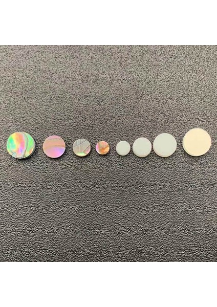 Bk Abs 5mm X100 Stili *2mm Abalone Shell Gitar Klavye Noktaları Renkli Abalone Beyaz Plast Gülağacı Kakma Nokta Gitar Aksesuarları (Yurt Dışından) indirimleri
