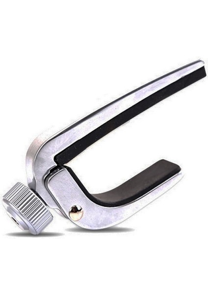 Gümüş Tarzı Alice A007J Ayarlanabilir Rulo Metal Gitar Capo Kelepçe Anahtar Capotrast Akustik Elektro Gitar Ukulele Gümüş Bronz (Yurt Dışından)