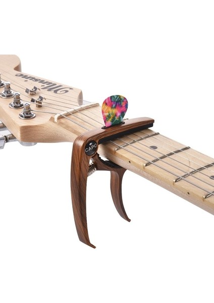 Gül Altın Tarzı Mükemmel Metal Gitar Capo Ayar Klip Gitar Capo Akustik Elektro Gitarlar Için Bas Ukulele Mandolin Banjo Seçtikleri Tutucu (Yurt Dışından) indirimleri
