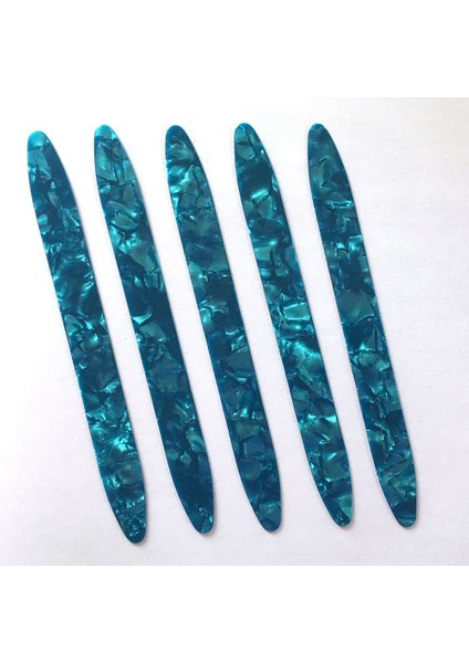 Gök Mavisi Inci Stili Çok Sayıda Elluloid Ud Seçtikleri Plectrums Reeshe Risha Kalınlığı Ulti Renkler (Yurt Dışından)