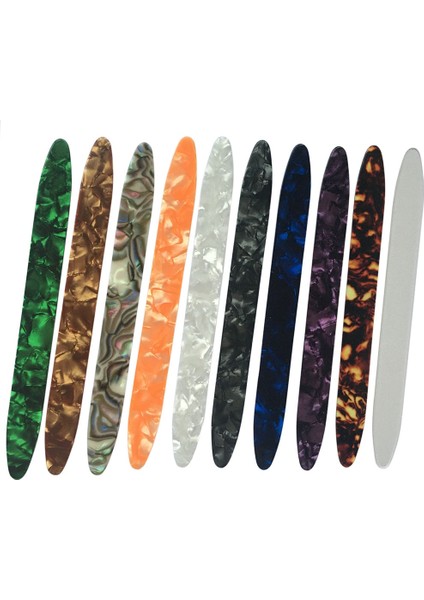 Gök Mavisi Inci Stili Çok Sayıda Elluloid Ud Seçtikleri Plectrums Reeshe Risha Kalınlığı Ulti Renkler (Yurt Dışından) fiyatları