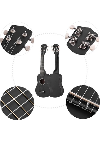 21 Inç Ukulele 10 Stili 21 Inç Akustik Soprano Ukulele Ukelele Uke Kiti Ihlamur 21 Inç Ukelele ve Çanta Uke Askı Telleri Seçtikleri Tuner Enstrüman (Yurt Dışından) indirimleri