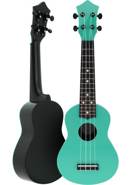 Siyah Stil 21 Inç Soprano Ukulele Renkli Acousttrings Hawaii Gitar Mini Gitar Enstrümanı Çocuklar ve Müzik Yeni Başlayanlar Için (Yurt Dışından) modelleri