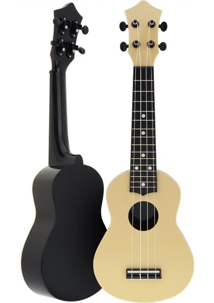 Siyah Stil 21 Inç Soprano Ukulele Renkli Acousttrings Hawaii Gitar Mini Gitar Enstrümanı Çocuklar ve Müzik Yeni Başlayanlar Için (Yurt Dışından) indirimleri