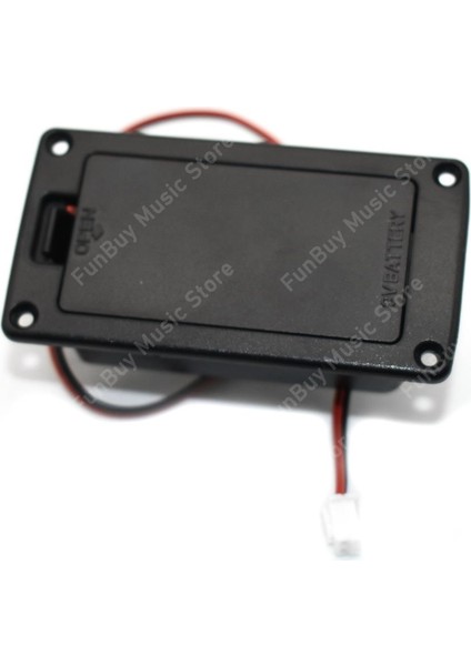 Pil C Tarzı Gitar Bas 9V Volt Gitar Pikap Pil Kutusu Kapak Kılıf Tutucu Plastik Adaptör Kablosu ile Pil Kapağı Guitarra Aksesuarları (Yurt Dışından) fırsatları