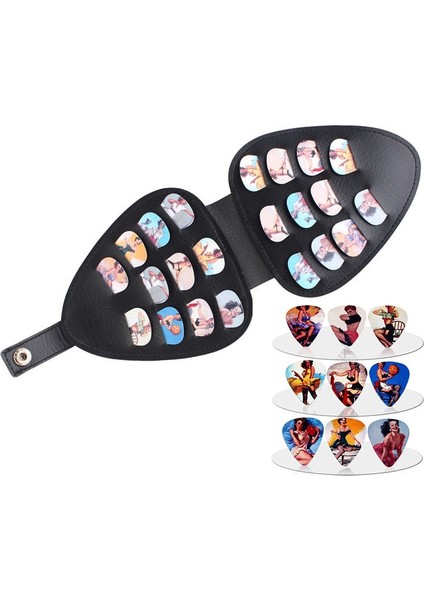 BPJ12 Stili 0,46 mm Soach Vc Guitar Resimleri Rastgele Seçer + Siyah Cüzdan Alır Paket Tutucu Bas Gitar Parçası ve Aksesuarları (Yurt Dışından)