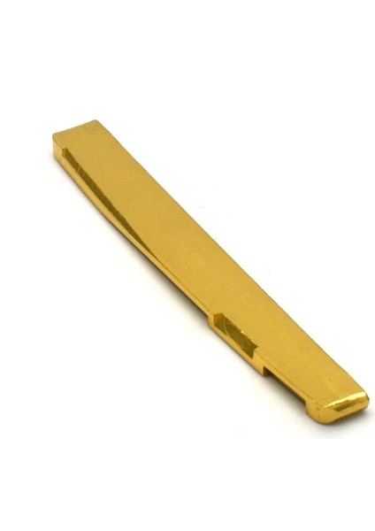 76X3X7.8-6.9MM Stili 6 Telli Oluklu Pirinç Altın Kaplama Akustik Gitar Somunu ve Köprü Sele Gitar Parçaları Altın (Yurt Dışından)