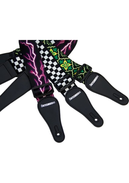 Mor Tarzı Batesmusıc Askıları Cla Halk Gitar Askı Renkli Askı Polyester Enstrüman Kayışı (Yurt Dışından) modelleri