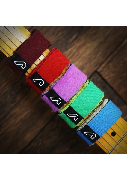 Küçük Beden Mor Tarzı Gruv Gear Fretwraps Dize Sönümleyiciler Bas Gitar Akustik Gitar Ukulele Tek Paket Gitar Aksesuarları Için Dize Susturucuları (Yurt Dışından)