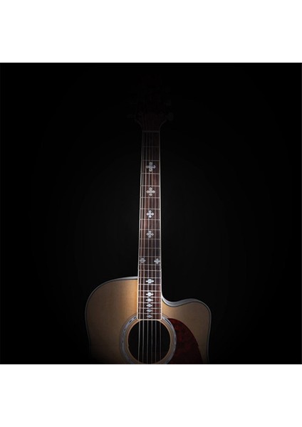 Akustik Elektro Gitar Bas Kakma Sticker Klavye Marker Perde Çıkartması Gitar Boyun Çıkartması Gitar Dekorasyon Aksesuarları (Yurt Dışından) fırsatları