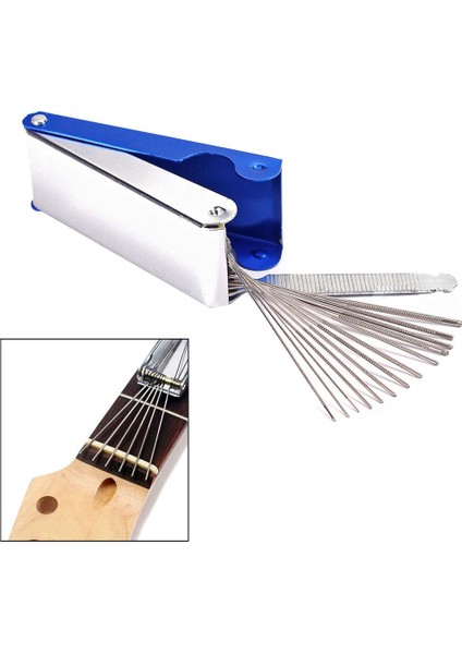 Kutulu Stil Dağ Dıy Gitar Tamir Aletleri Kutusu Gitar Somunu Yerleştirme Dosyası Testere Çubukları Yuvası Dosyalama Seti Luthier Yedek Guitarra Aksesuarları (Yurt Dışından) fiyatları