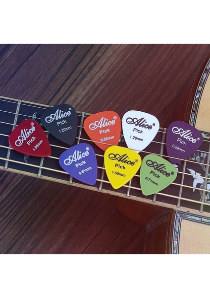 24 Adet Karışık Stil Gitar Pickbox Durumda Alice Akustik Elektrik Bas Mızrap Aracı Gitarra Enstrüman Kalınlığı (Yurt Dışından) fırsatları