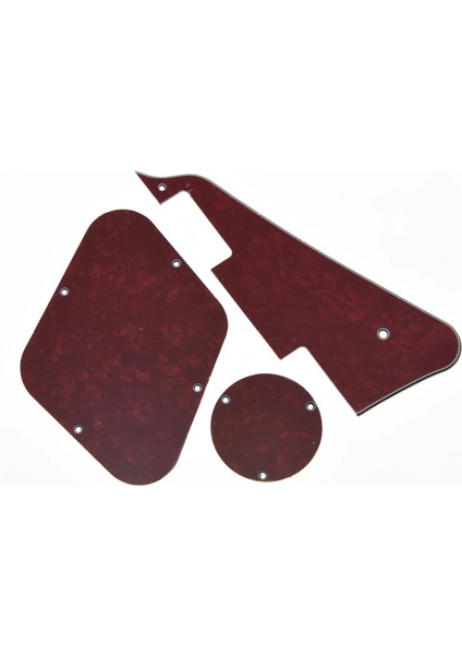 Kırmızı Inci Stili Kaısh Lp Pickguard ve Arka Plaka Anahtarı Boşluk Kapakları Lp Çeşitli Renkler Için Uygundur (Yurt Dışından)