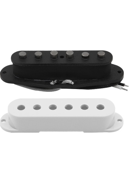 1 Adet Orta Stil Fleor Vintage Staggered Alnico Kup Gitar Tek Bobin Pikap Beyaz Gitar Parçaları Aksesuarları (Yurt Dışından) indirimleri