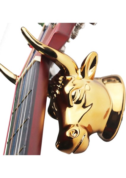 Depolama Ev Koruyucu Destek Sanat Boğa Kafası Gitar Tutucu Kanca Standı Bas Ukulele Duvara Monte Aksesuarlar Dekoratif Raf (Yurt Dışından) fırsatları