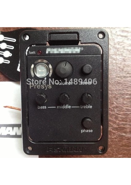 NO.101 Stili En Li Fishman Yama Akustik Gitar Pickuresys Mic ile Blend Beat Board Çift Modlu Preamp Eq Tuner Kula Lr Çanta (Yurt Dışından)
