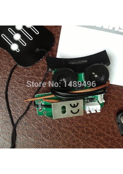 NO.101 Stili En Li Fishman Yama Akustik Gitar Pickuresys Mic ile Blend Beat Board Çift Modlu Preamp Eq Tuner Kula Lr Çanta (Yurt Dışından)
