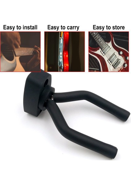Duvara Monte Kanca Tutucu Gitar Askı Bas Ukulele Dayanıklı Müzik Aletleri Aksesuarları Için Standı (Yurt Dışından) modelleri
