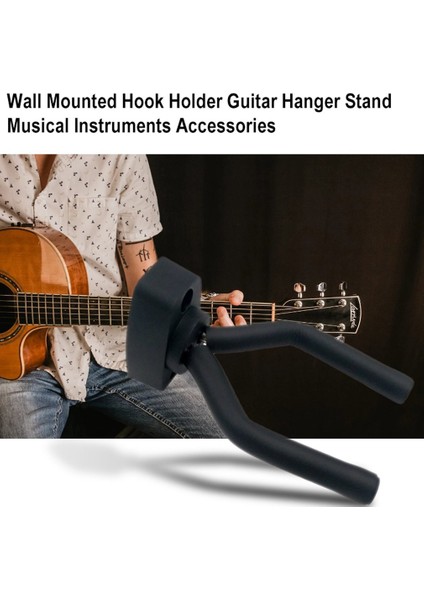 Duvara Monte Kanca Tutucu Gitar Askı Bas Ukulele Dayanıklı Müzik Aletleri Aksesuarları Için Standı (Yurt Dışından) fırsatları