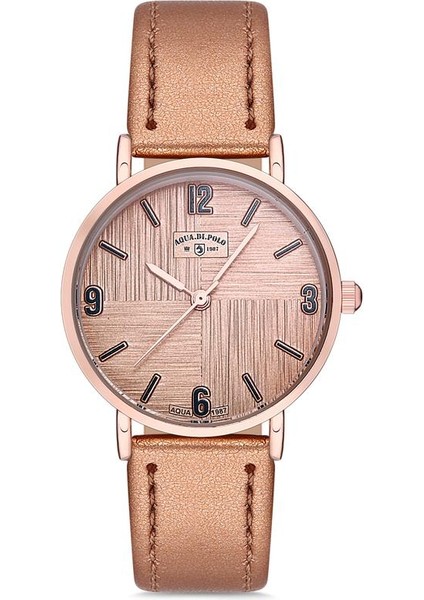 APSV1-A5793-KD666 Deri Kadın Kol Saati