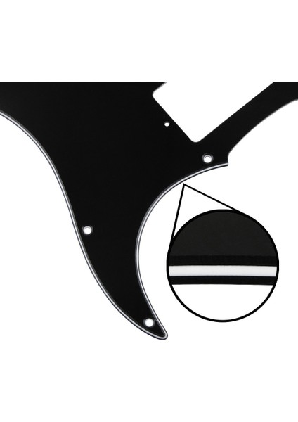 Yaşlı Inci 4 Katlı Stil Fleor 11 Delikli St Gitar Pickguard Hsh Pick Guard Elektro Gitar Parçaları Için Çizik Plakası (Yurt Dışından)