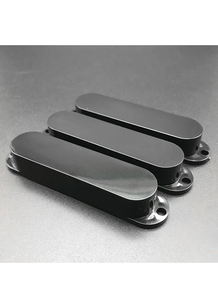 Siyah Kapak X3PCS Tarzı Gle Bobin Gitar Pikap Kapakları Plastik Ton Hacmi Hız Kontrol Düğmesi Anahtarı Ucu Fd St Elektro Gitar Için Kapalı (Yurt Dışından)
