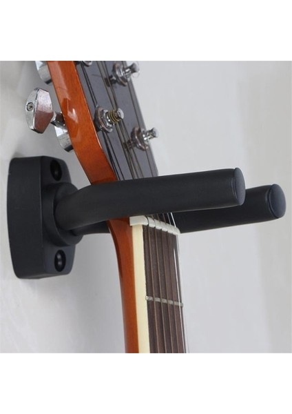 Siyah Stil Gitar Standı Tutucu Duvar Gitar Gitar Askı Kancası Tutucu Duvara Montaj Standı Raf Braketi Ekran Gitar Bas Vidaları Aksesuarları (Yurt Dışından) fırsatları
