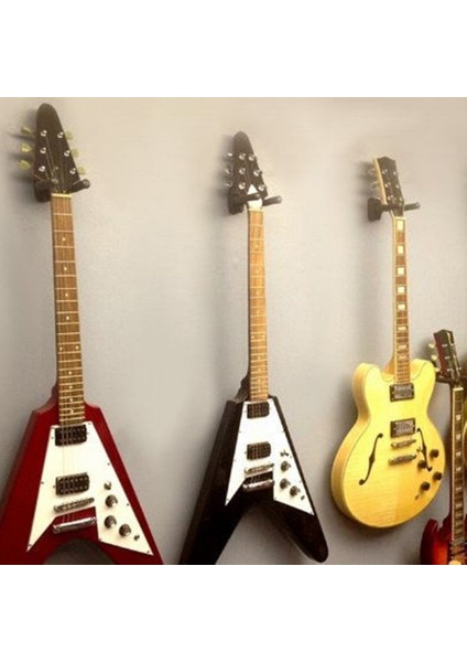 Siyah Stil Gitar Askı Standı Tutucu Duvara Montaj Vitrin Köpük Kaplamalı Ayarlanabilir Askı Evrensel Akustik Elektro Gitar Için (Yurt Dışından) fırsatları